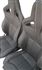 Elite Sports Seat Pair Heated XS Black Vinyl White Stitch - EXT340XSBVW - Exmoor - 1